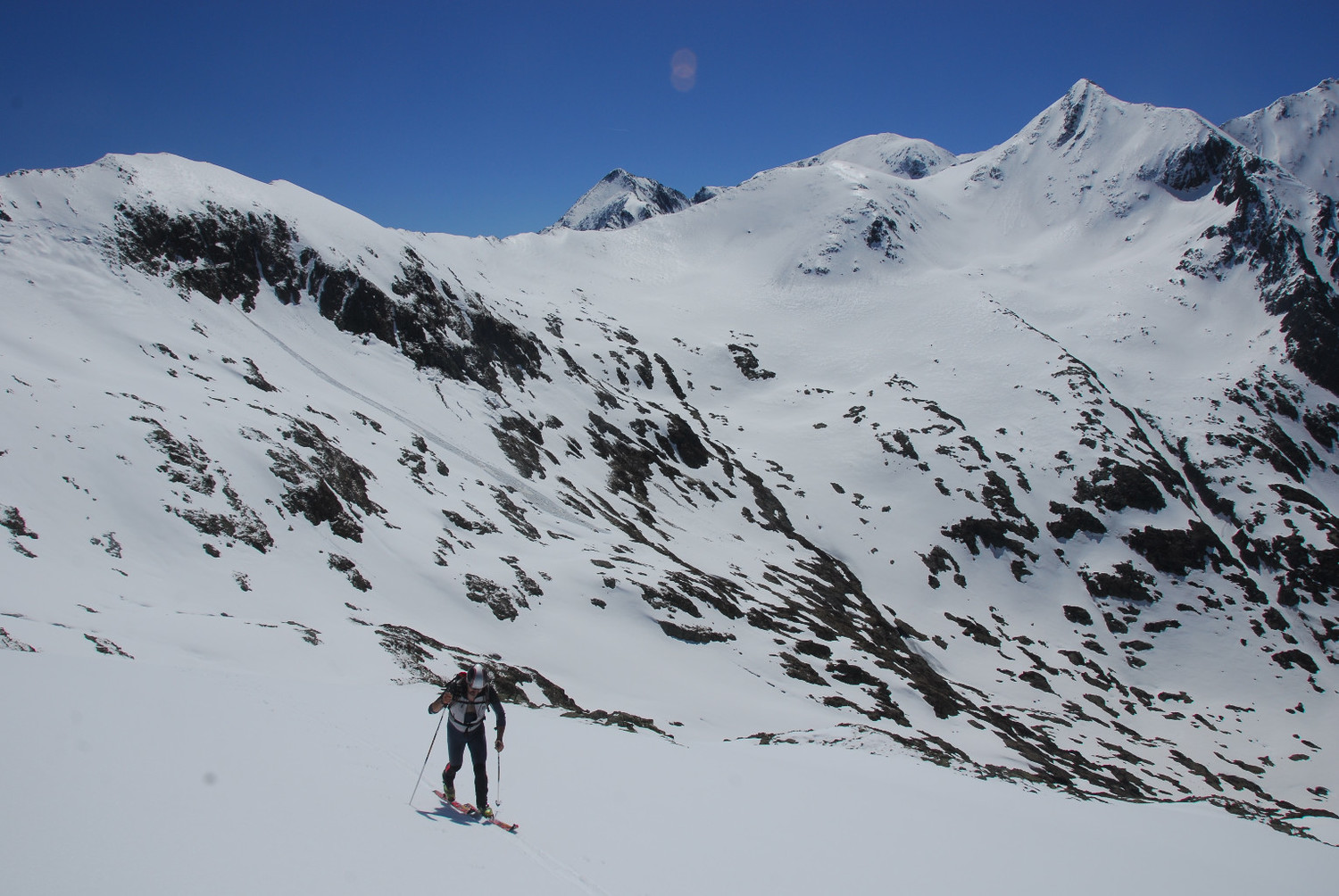 Arribant a l'estanyol de Broate