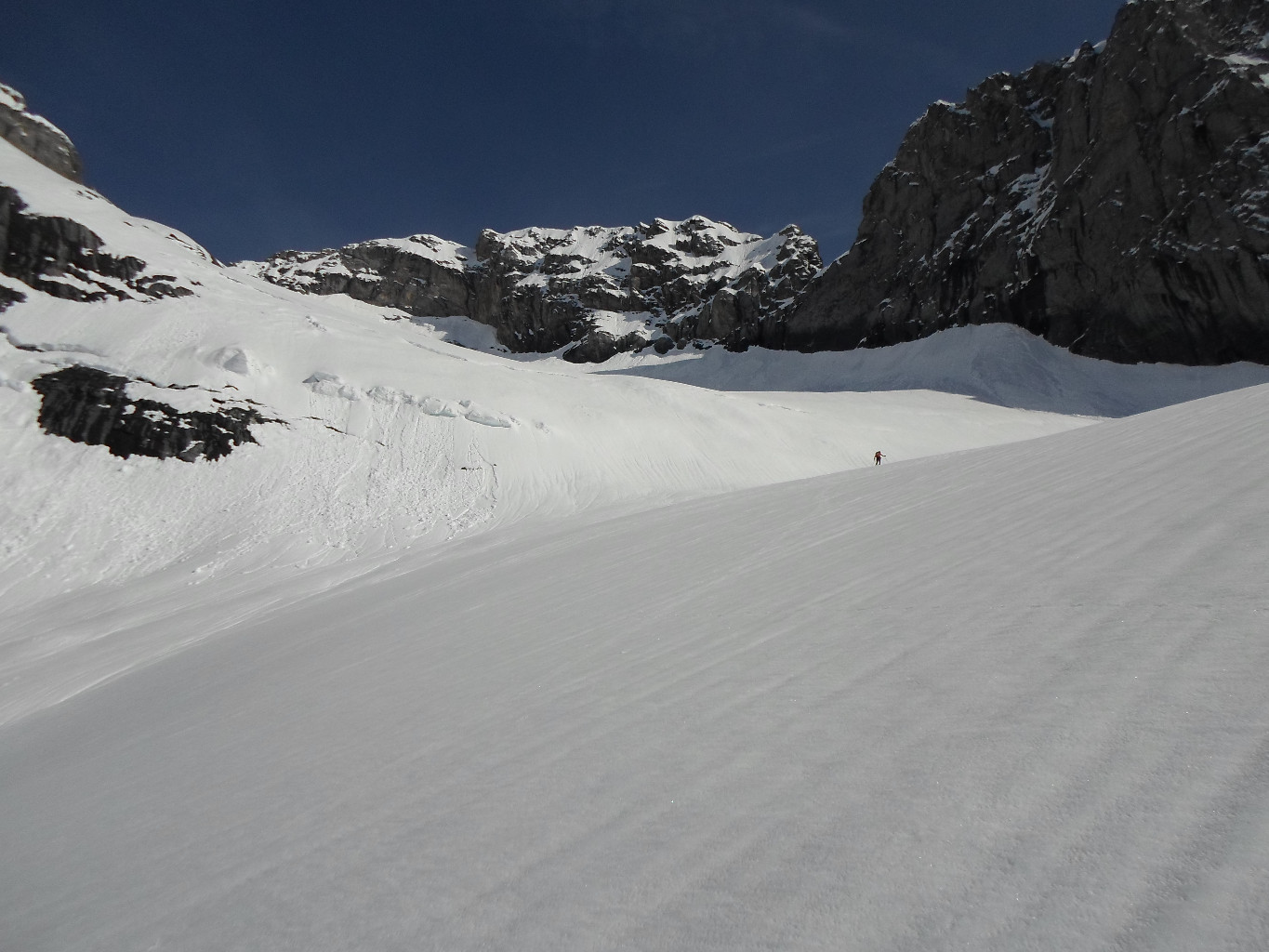 Sullo Stafelfirn salendo al Gross Windgallen.