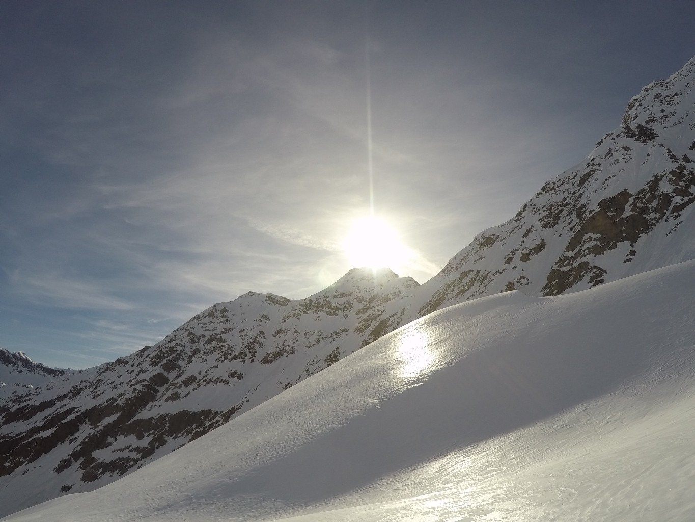 Soleil sur le Fourchon