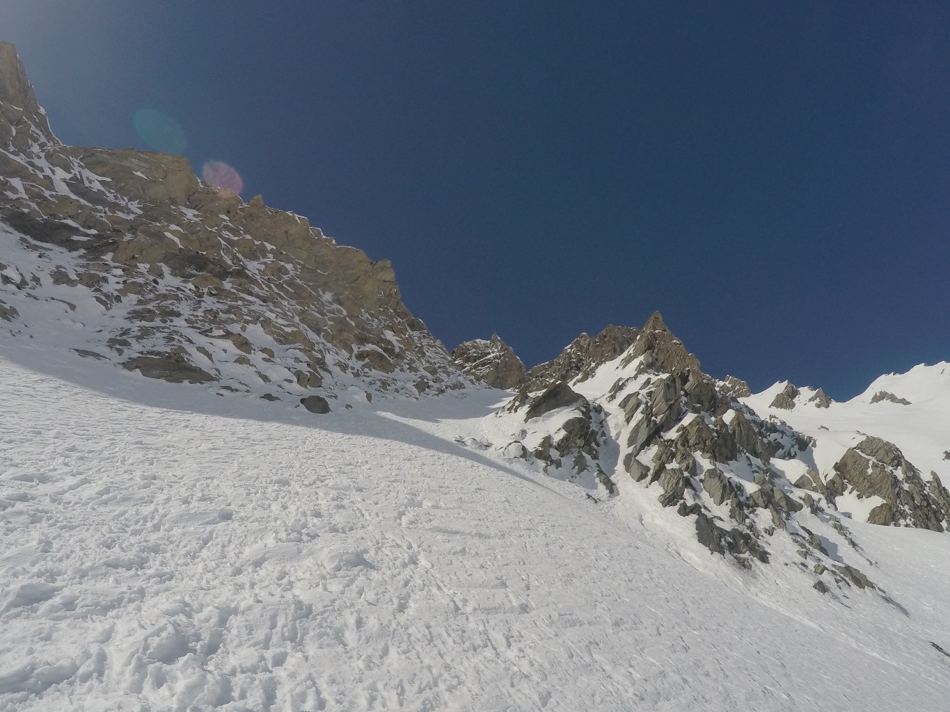 La suite s'annonce bien, je me suis au dessus de la cascade