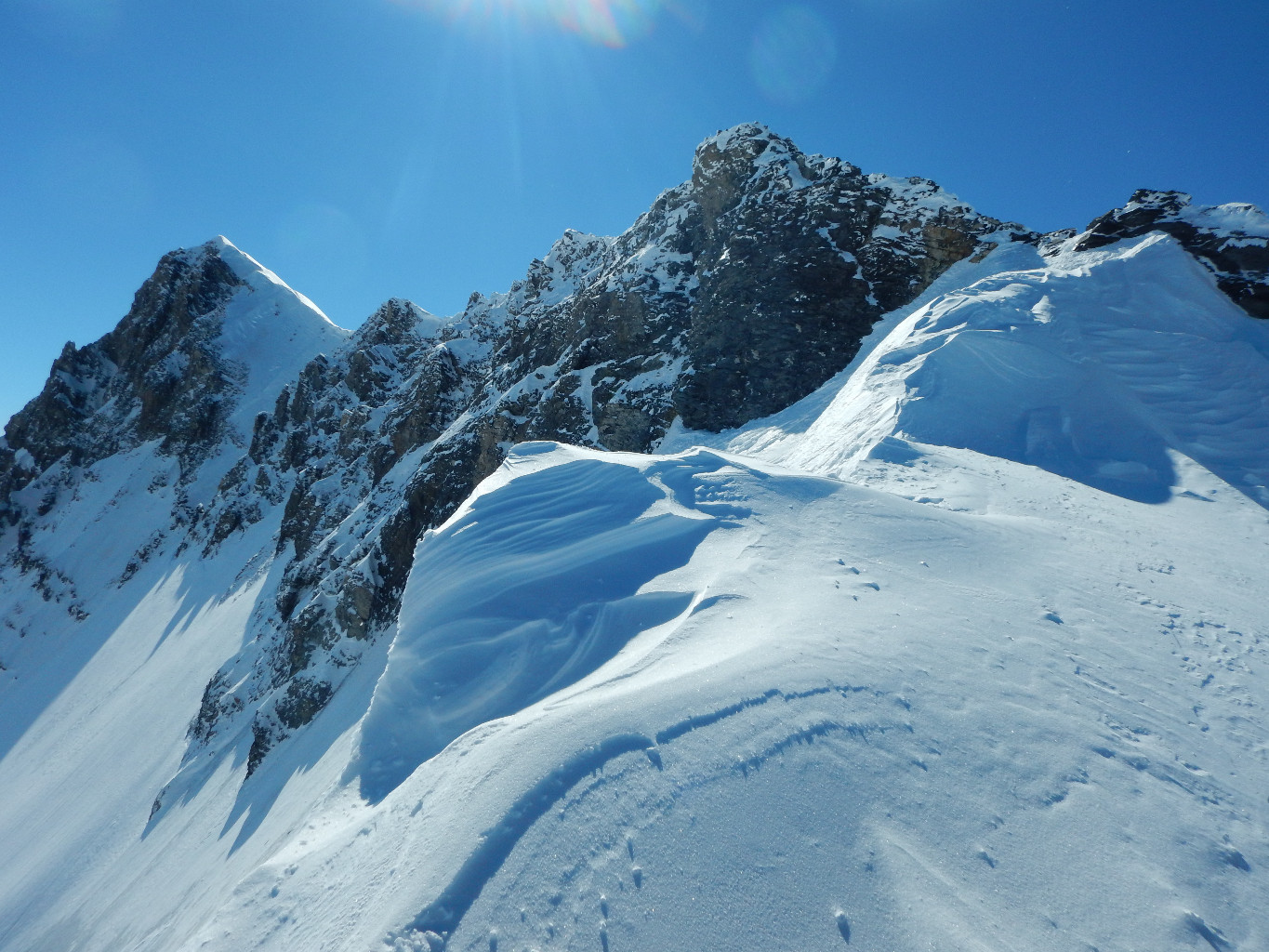 Sortie du couloir central