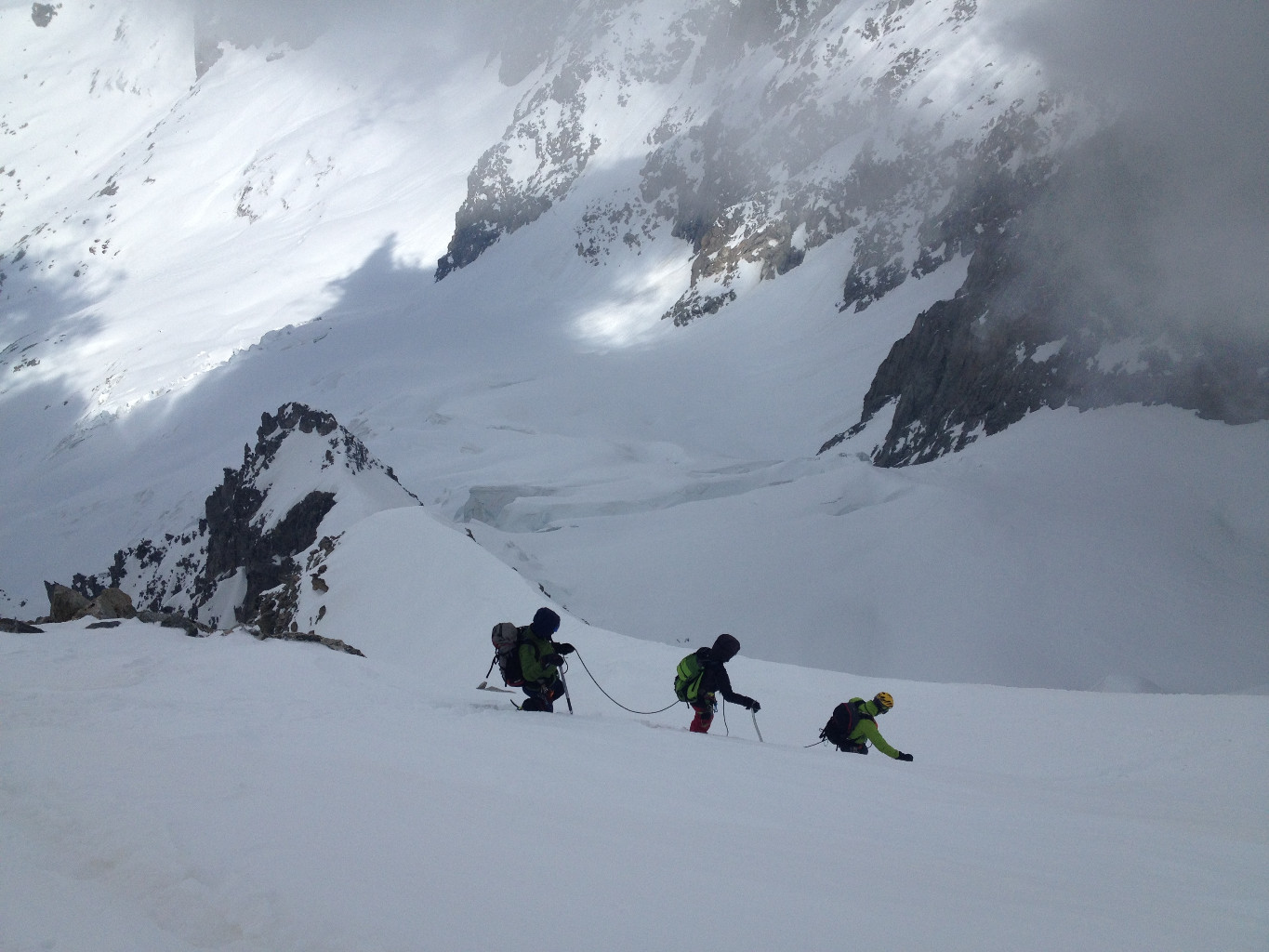 la descente