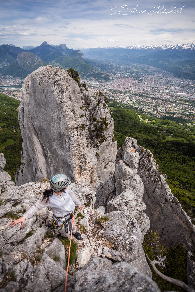 Contemplation au sommet des 3 Pucelles