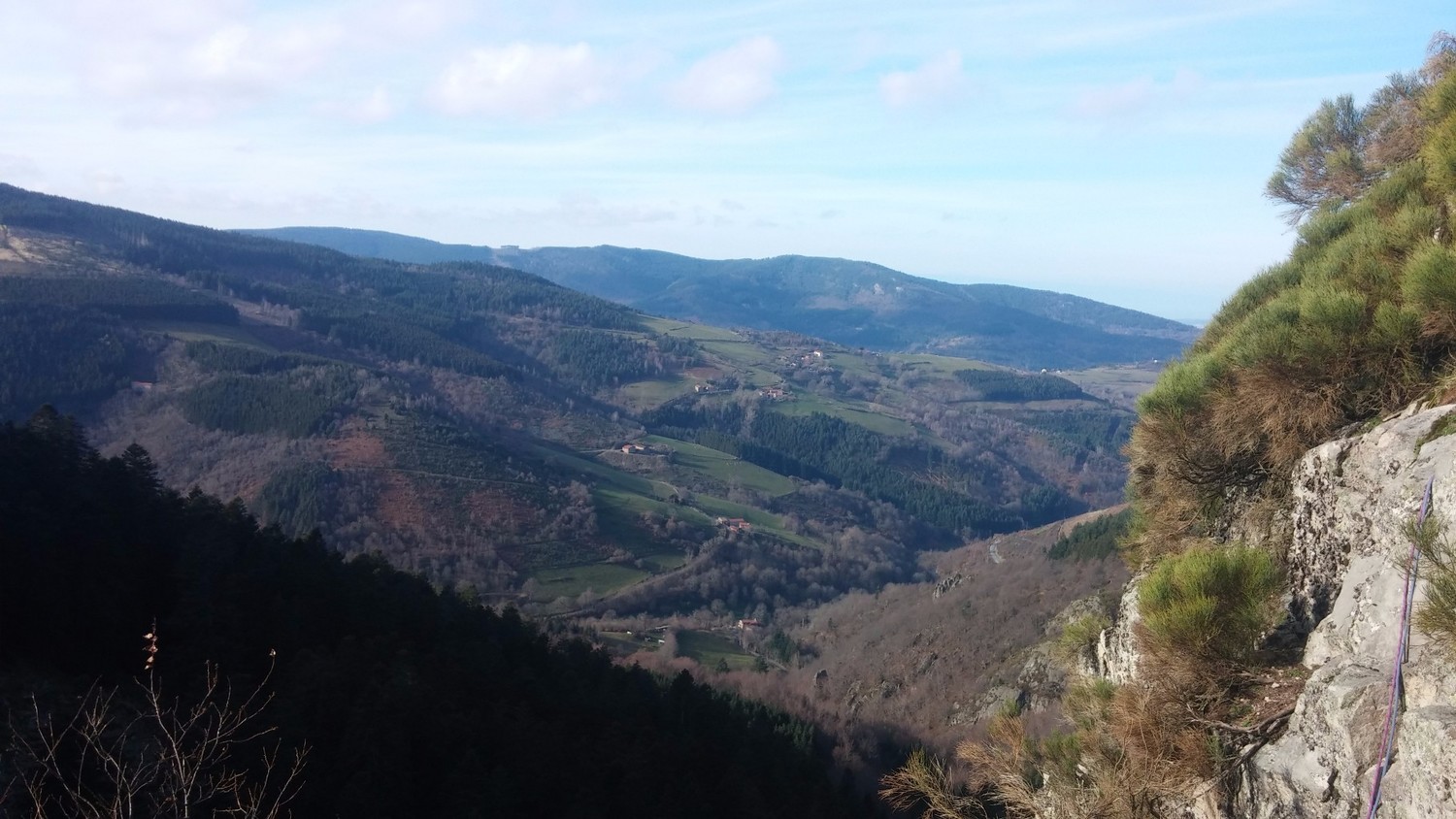 Mont du Pilat depuis le haut de L3