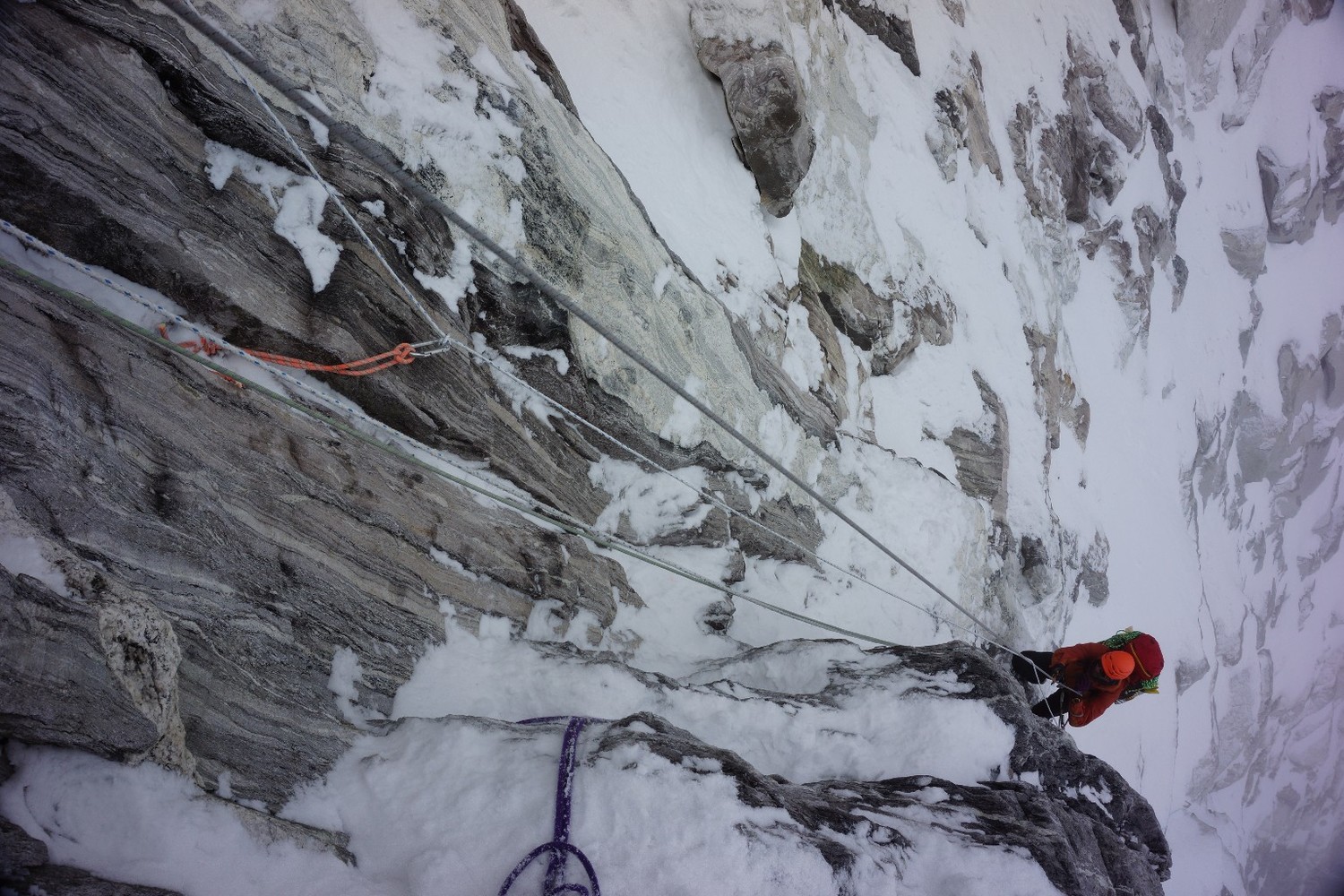 Ama Dablam May 7, 2016 : montée au camp 3 ; Jean-Baptiste Renié