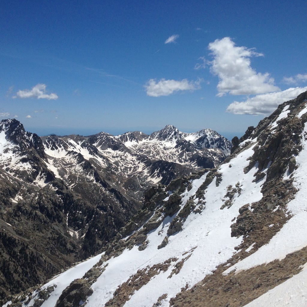 La Cime du Diable (2685m) et le Mont Capelet Supérieur (2637m)