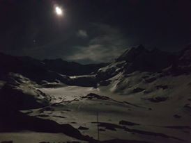 Cirque des Evettes de nuit