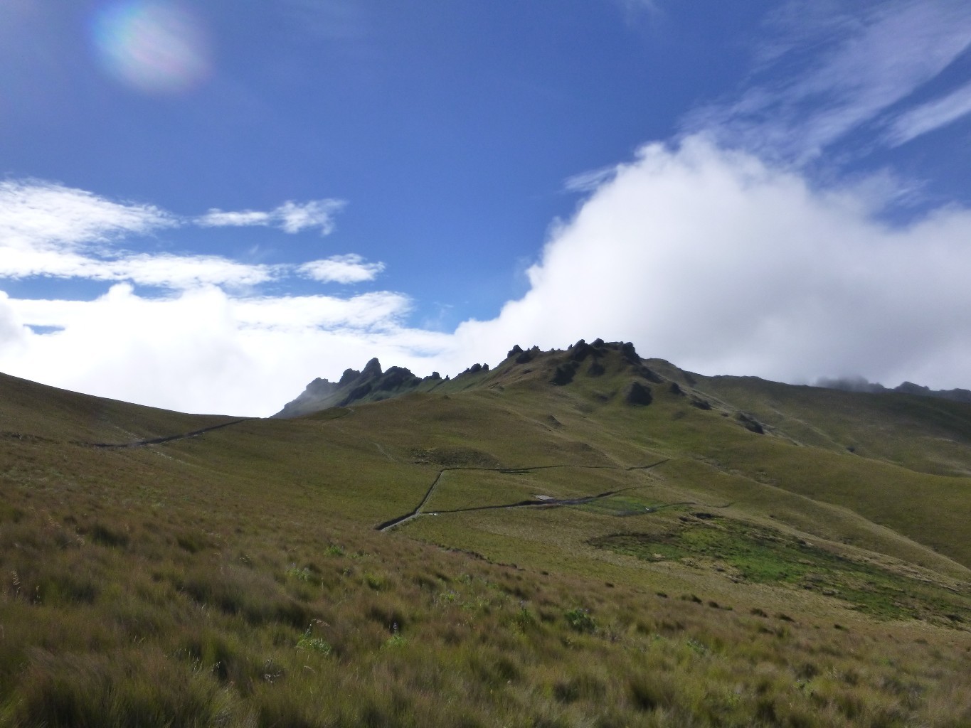 Les Puntas déjà gagnées par les nuages