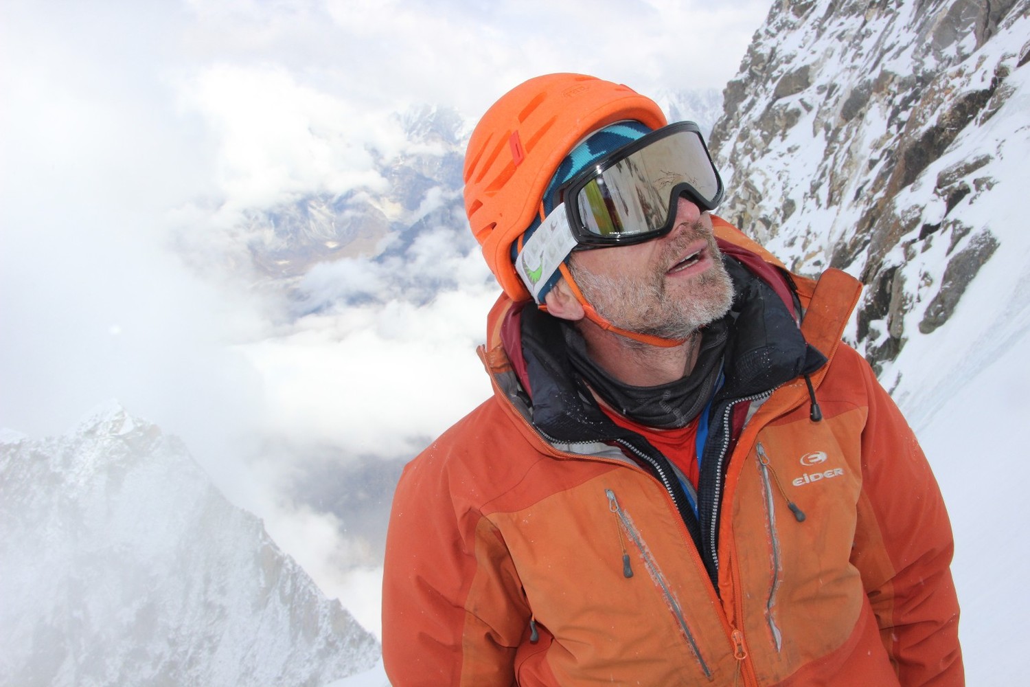 Ama Dablam, May 8, 2016 : dans la pente sommitale, Jean-Baptiste Renié