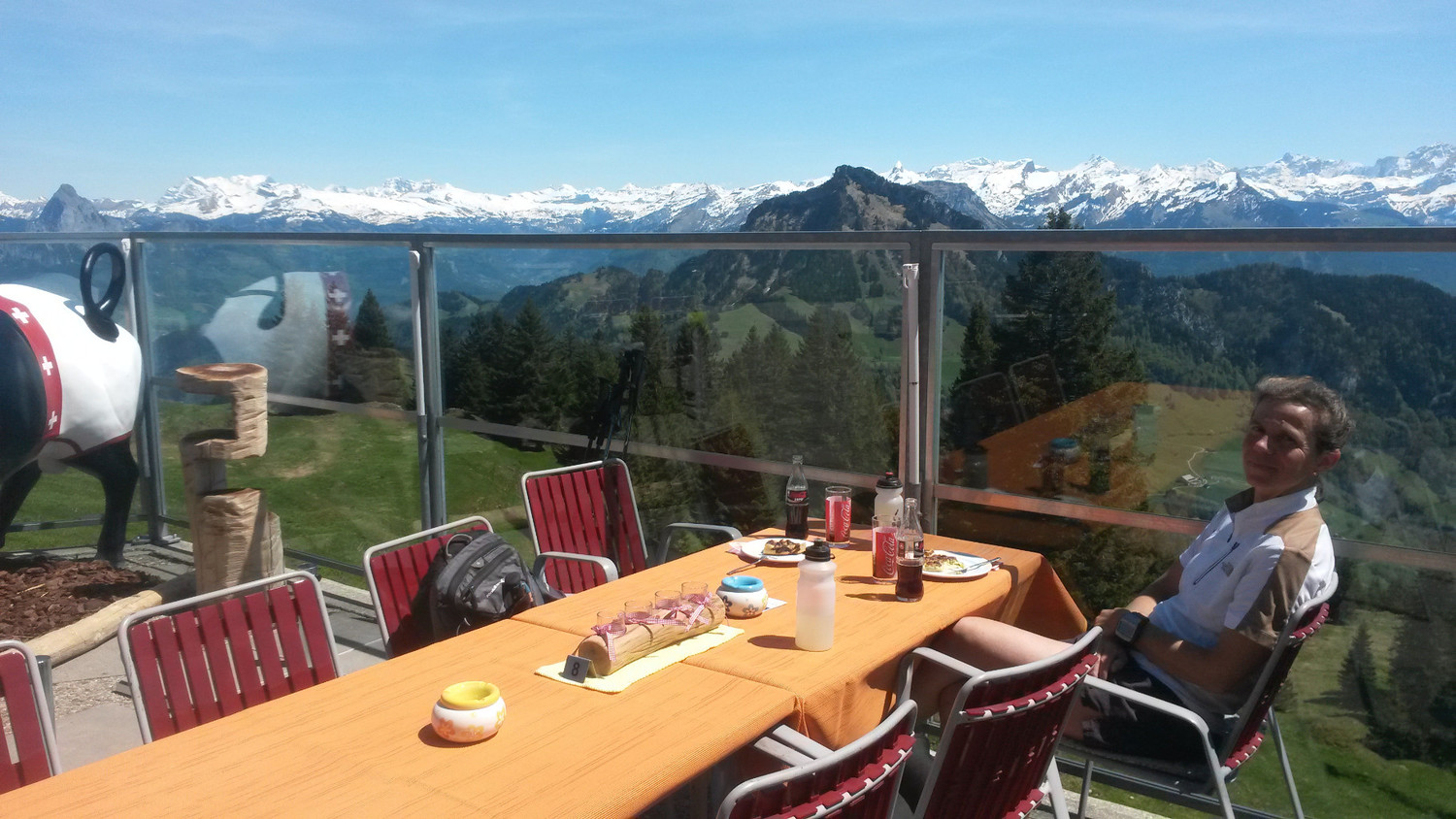 Paetite pause dessert au Burggeist (auberge n° 13 sur la liste)