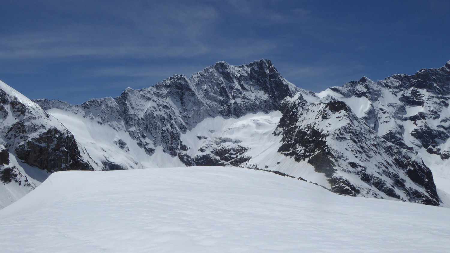 Vue sur la Cime du Vallon