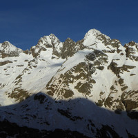 Aiguille d'Entre-Pierroux, Aiguille des Arias, Bec du Canard