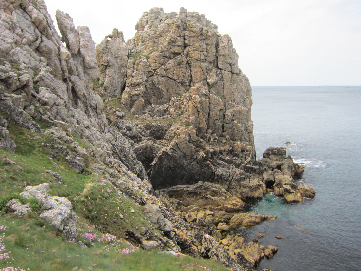 Première pointe, secteur Château de cartes.