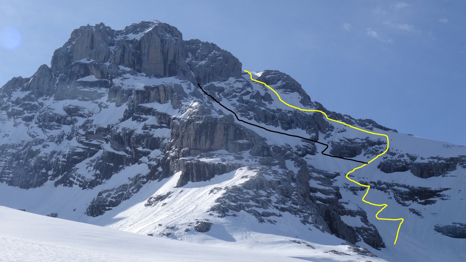 Sont-ce bien les itinéraire classiques de montée à la Pointe Percée ? Elle me teeeente !