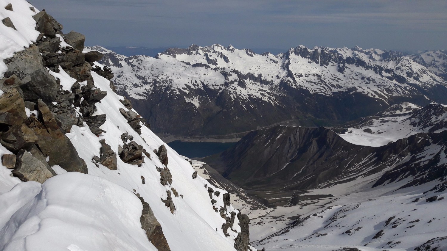 Du col 3130m, vers le N