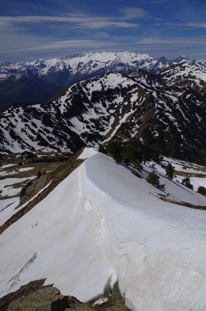 aneto face a la descente