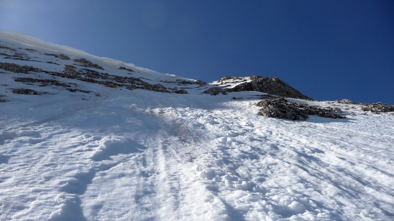 Les reliefs ne seront pas gênants à la descente