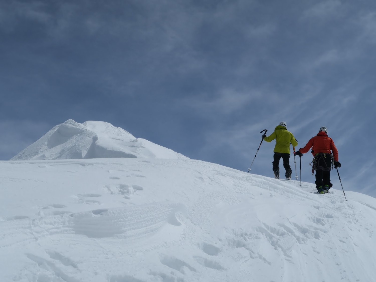 Vers le sommet de la Grande Casse