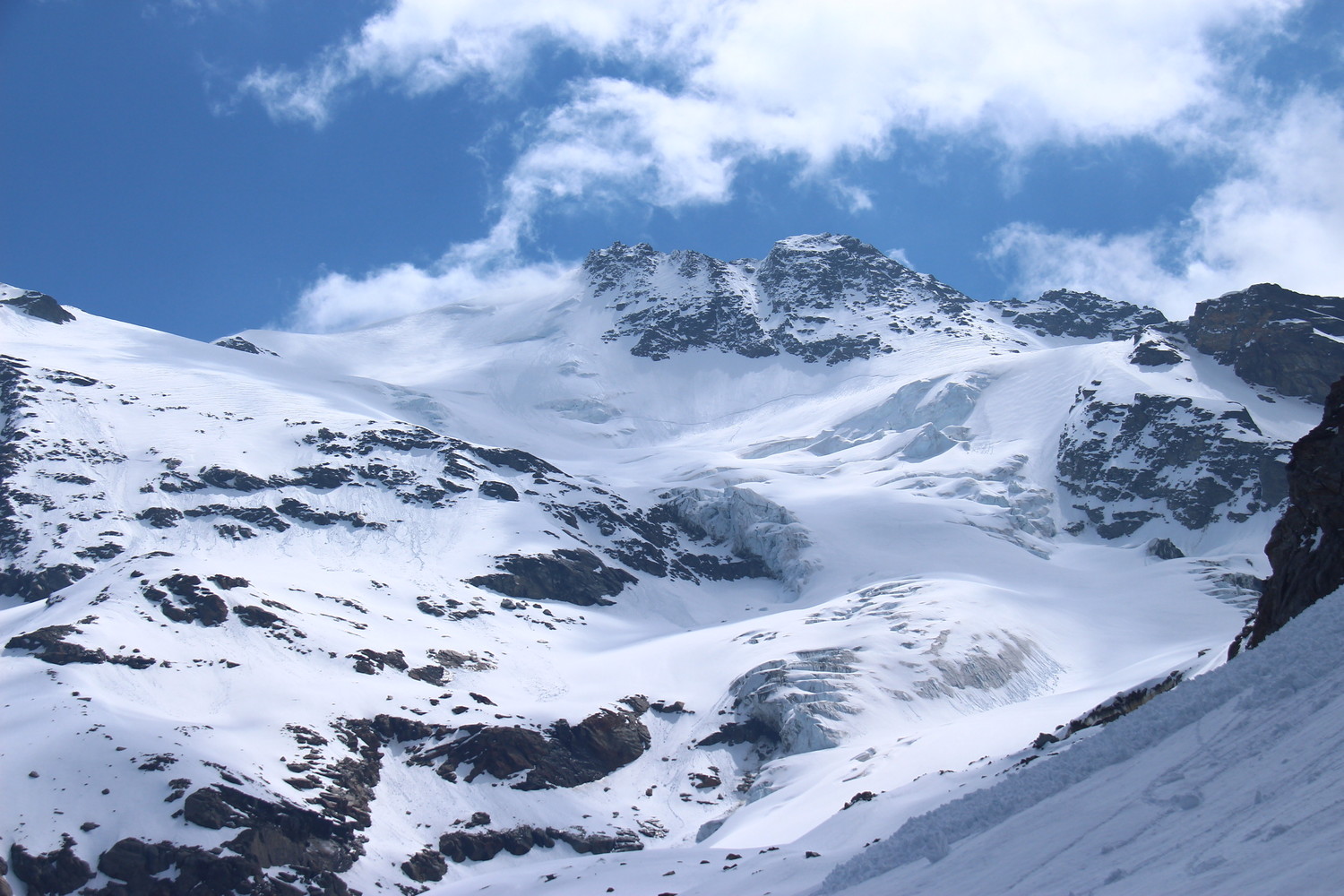 panoramica ghiacciaio