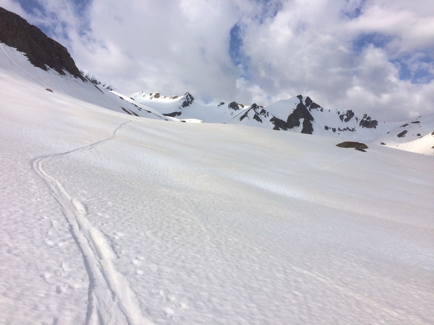 Montée dans la Combe de l'Arpire