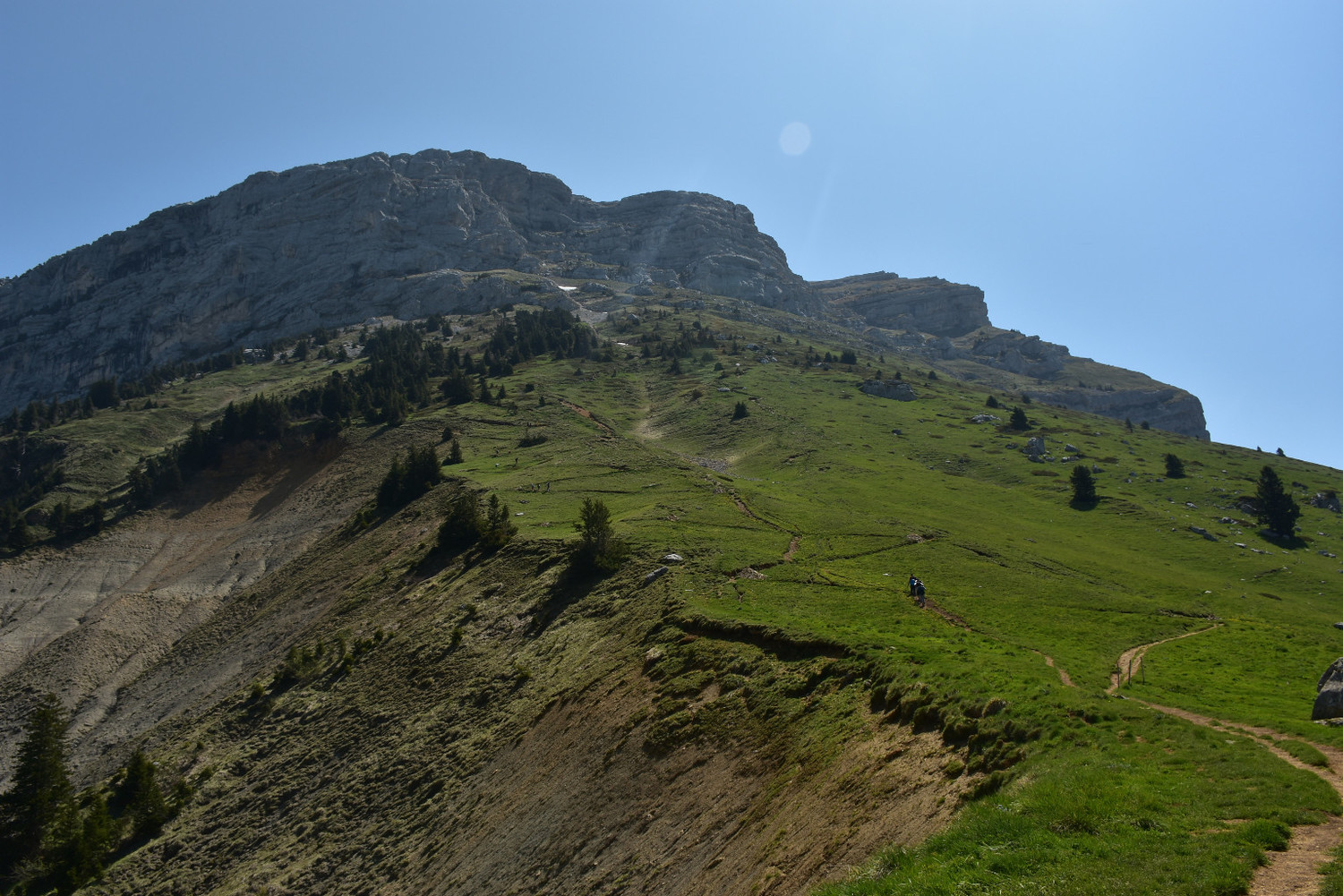 Dent de Crolles des del Col des Ayes