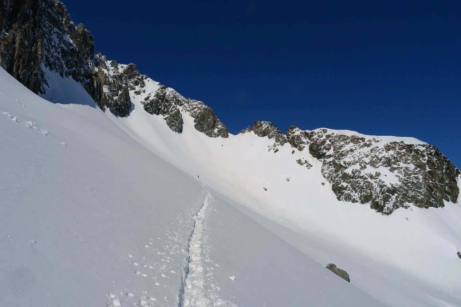 Vers la brèche du Chien