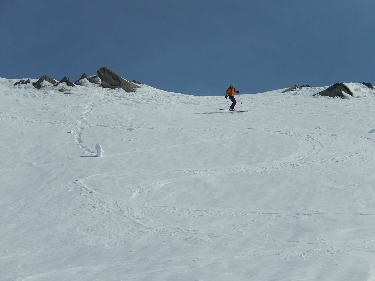 Partenza dalla sella