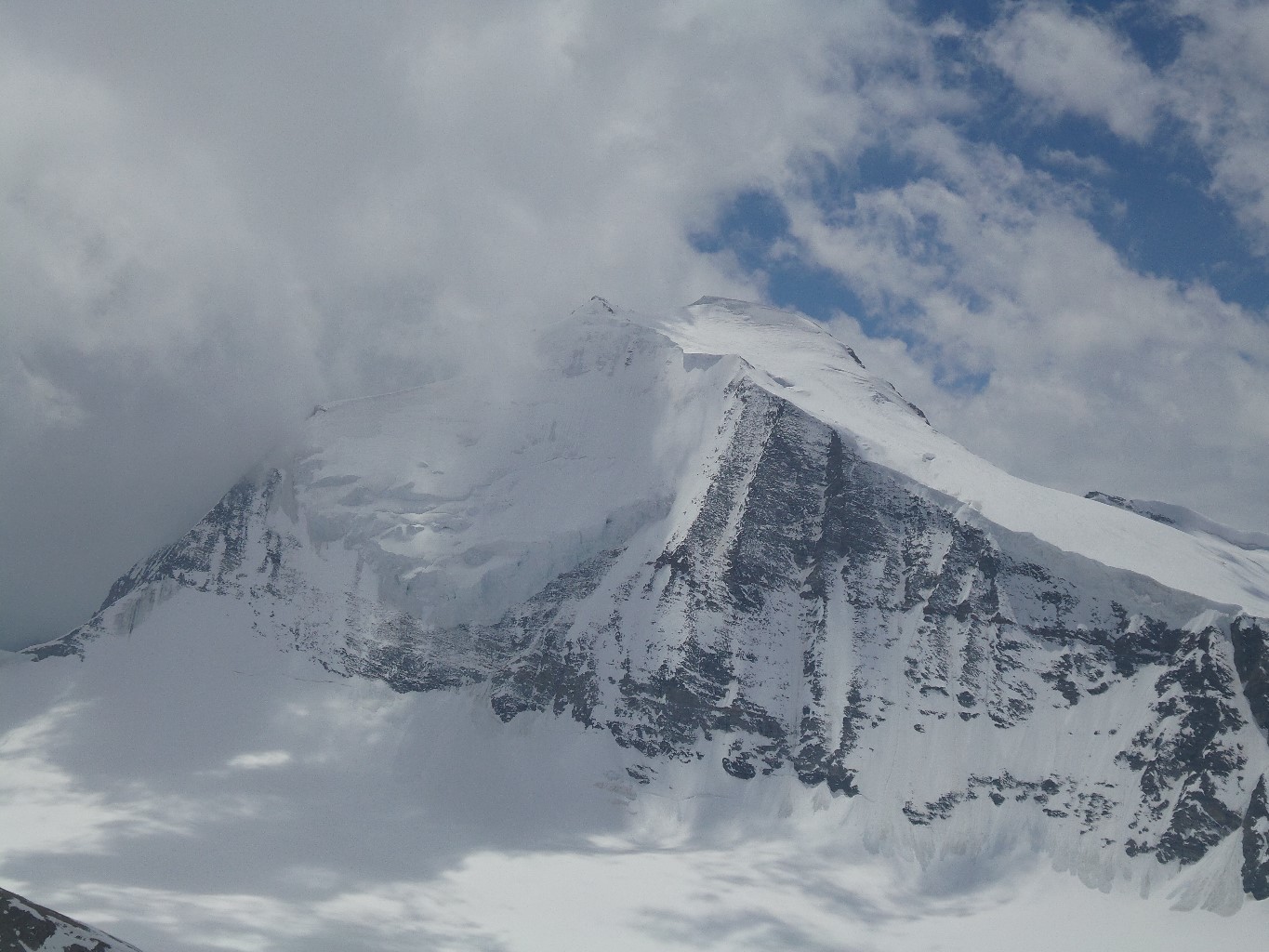 Face N du Bishorn pas en condition