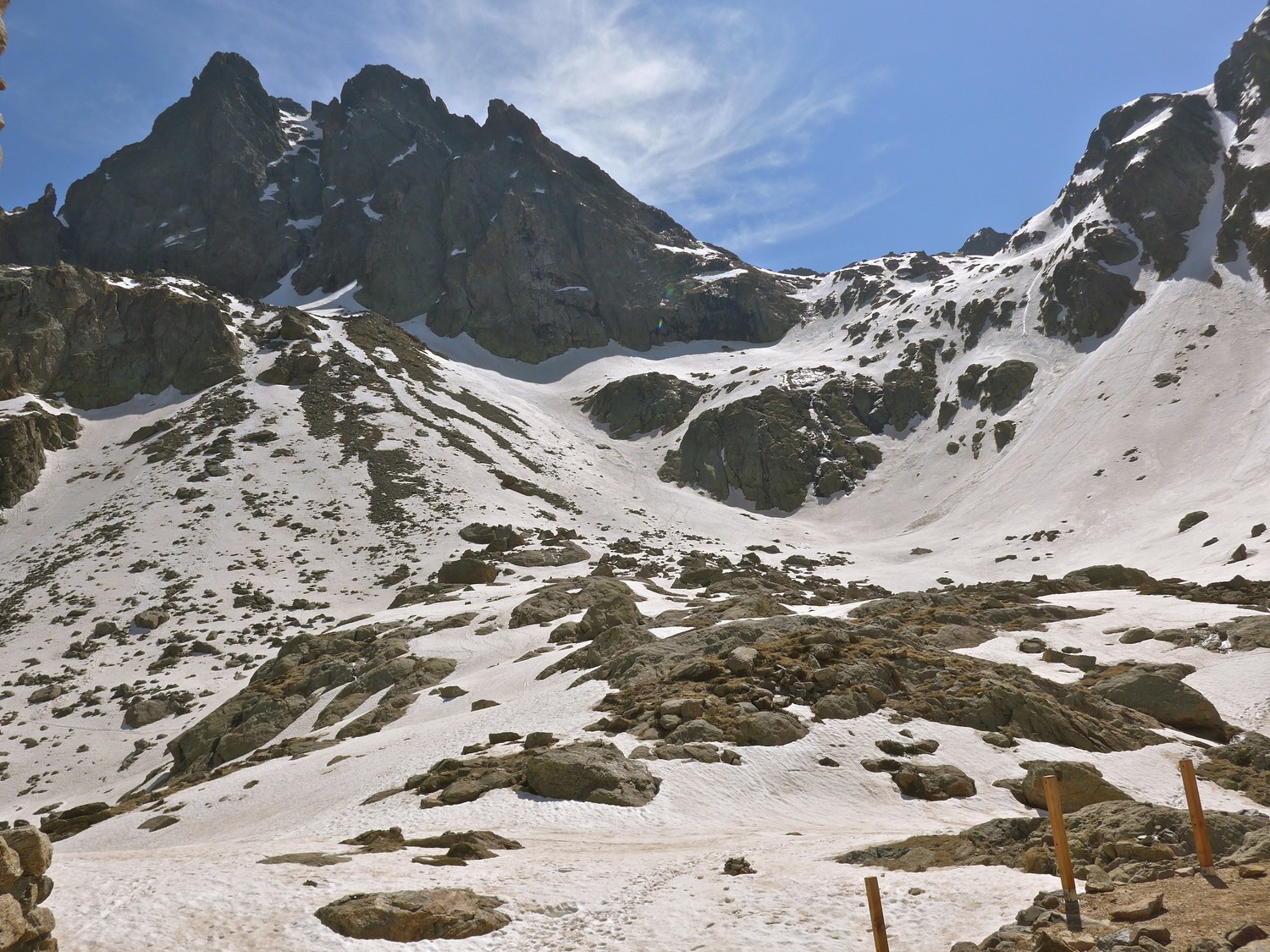 Ma descente.