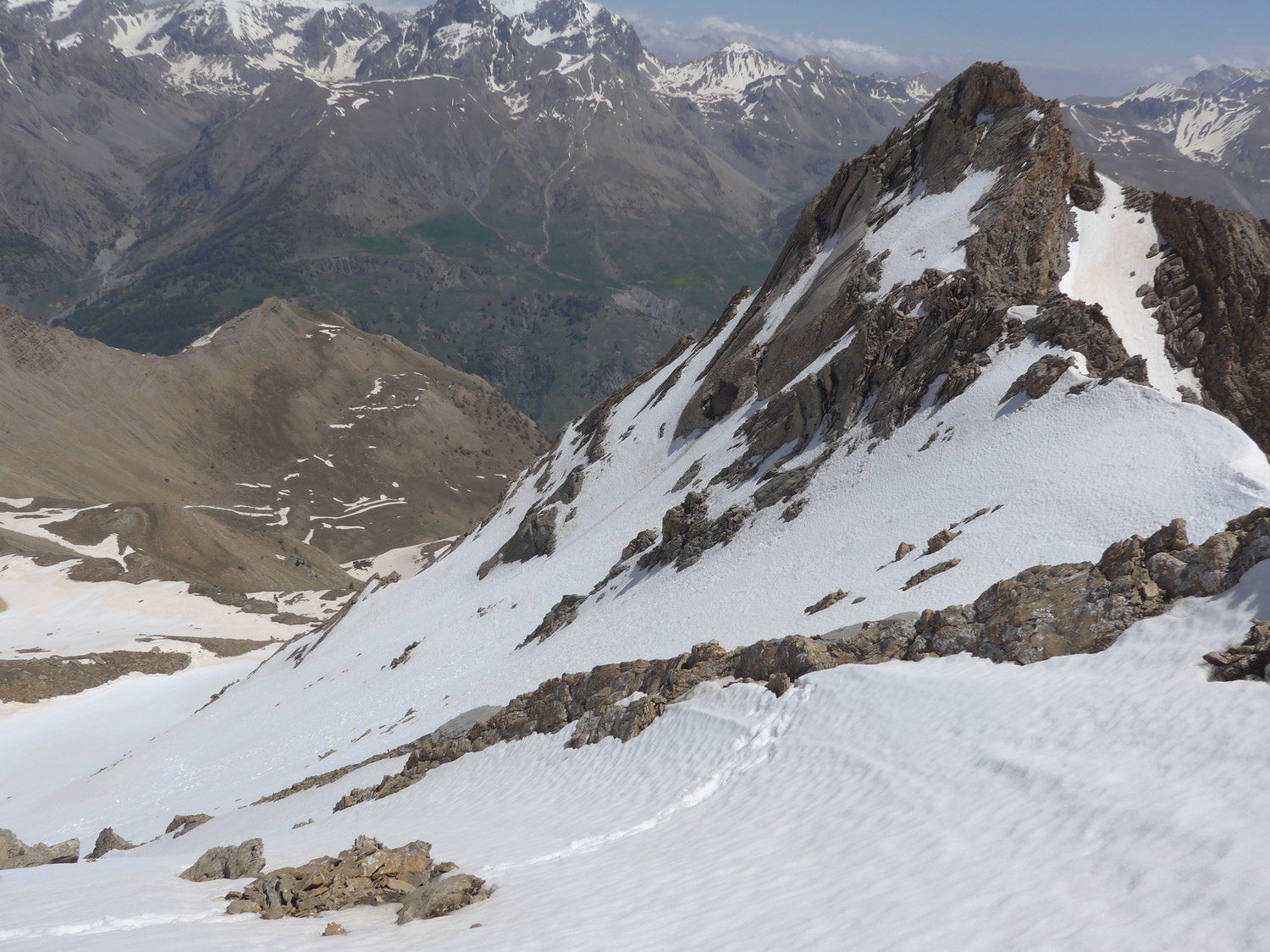 La descente s'est par là.