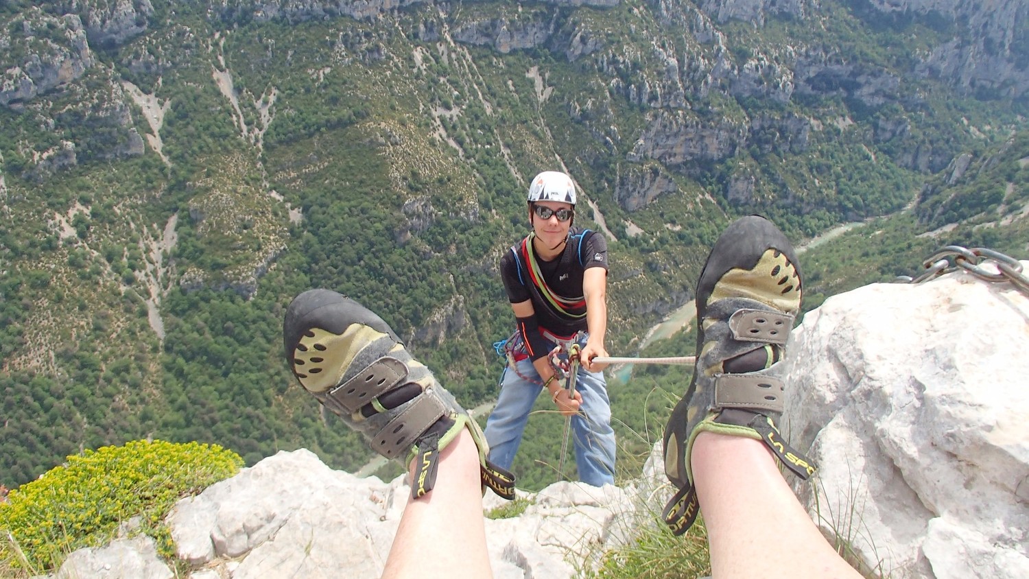 Rappels dans la voie