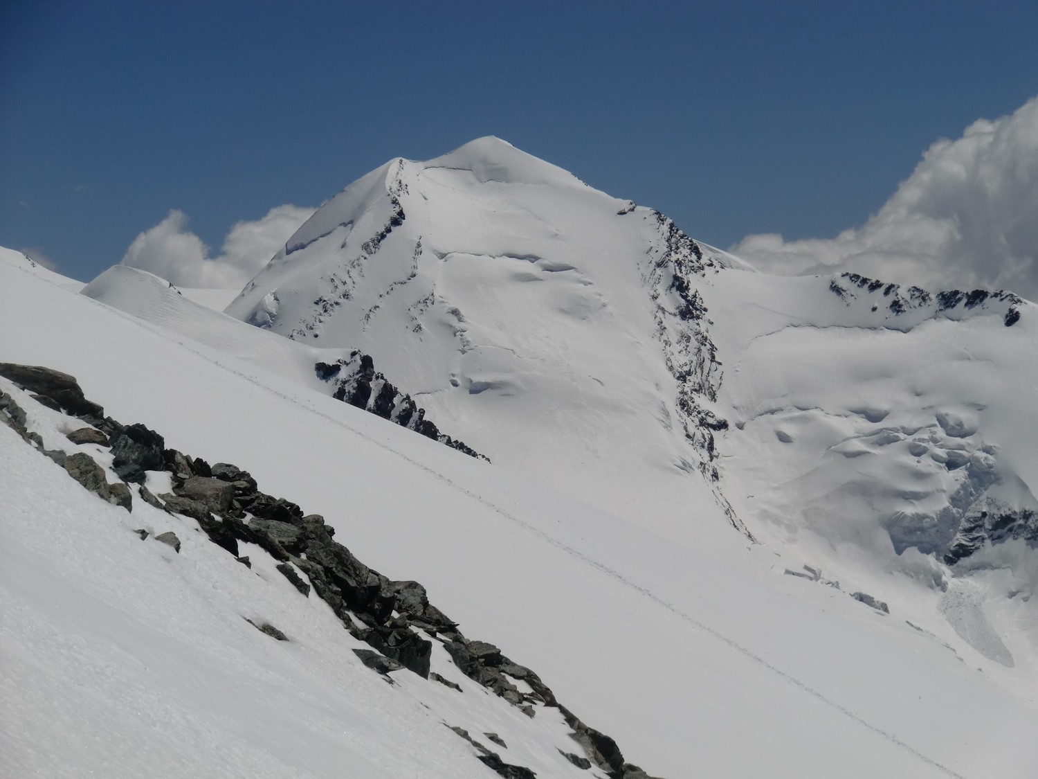 Le Castor, en allant au refuge Val d'Ayas