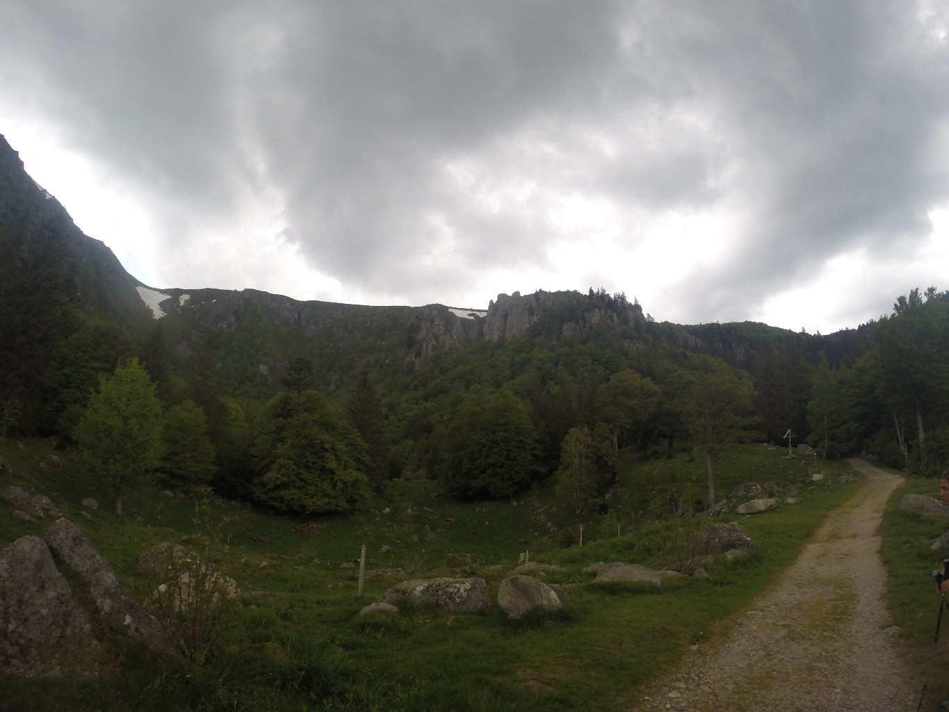 Sous le Hohneck: la martinswand