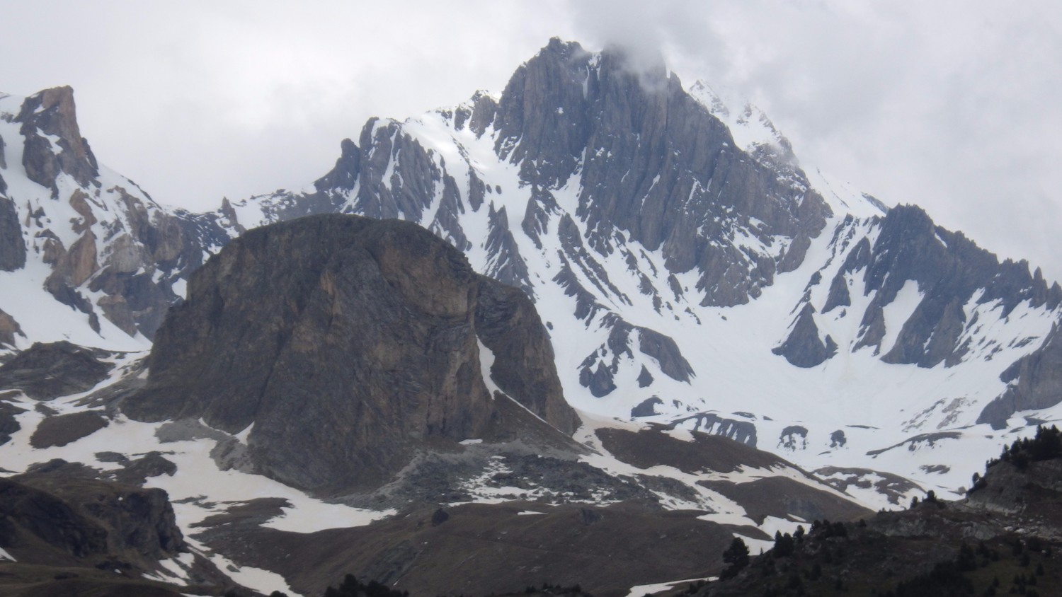 Le couloir juste à droite du Grand Chatelard