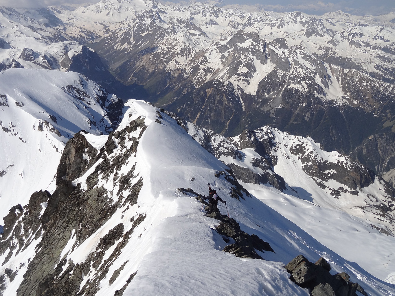 arête sommitale