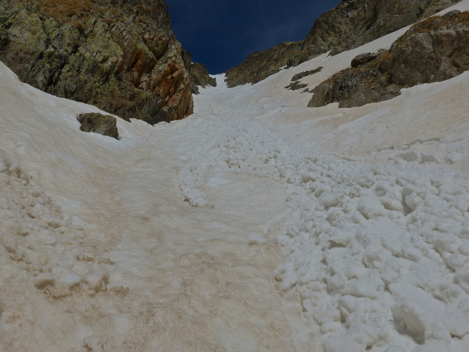 Couloir des Lacs Bessons.