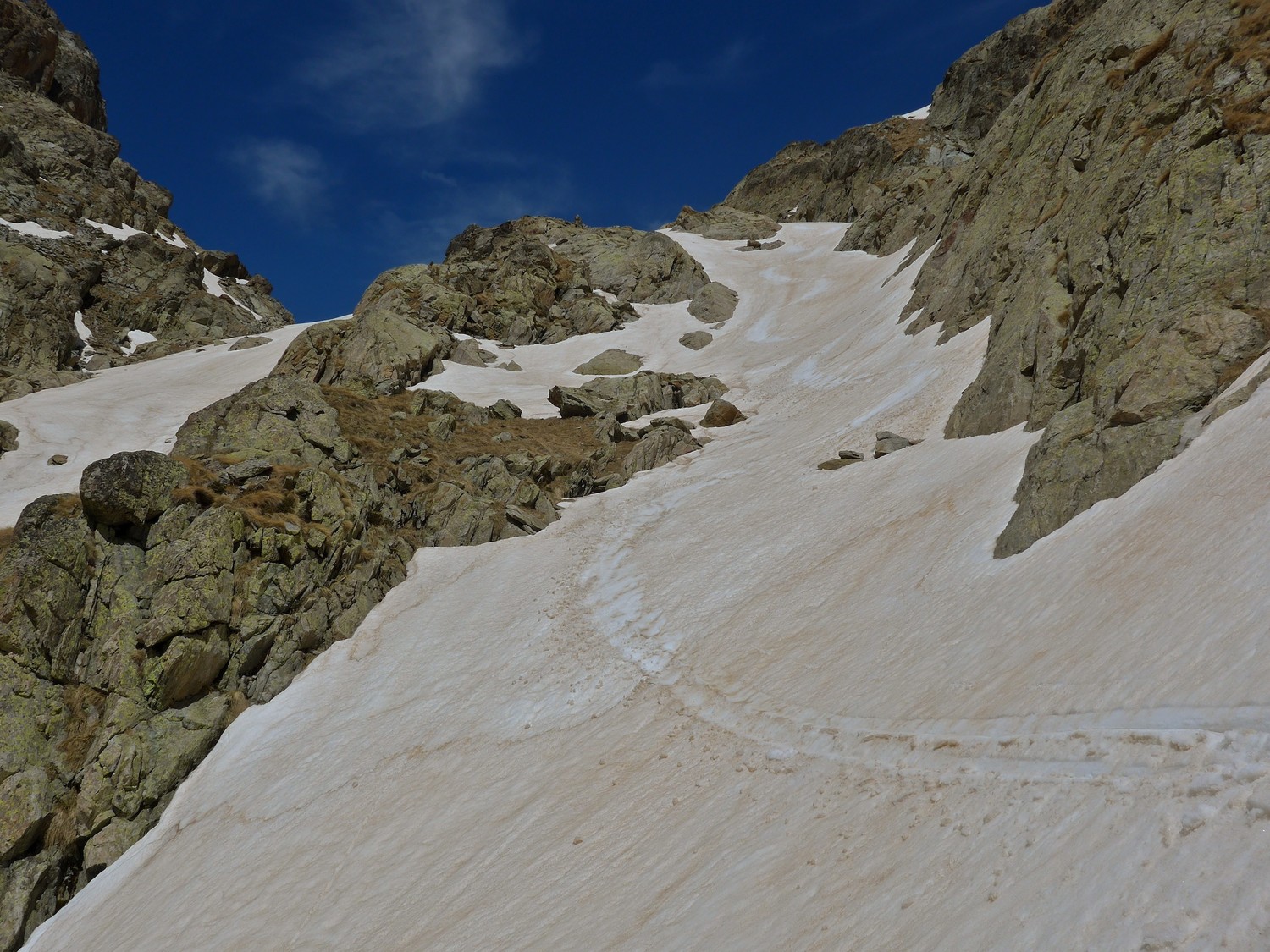 Ma deuxième descente dans le Vallon de Baissette.