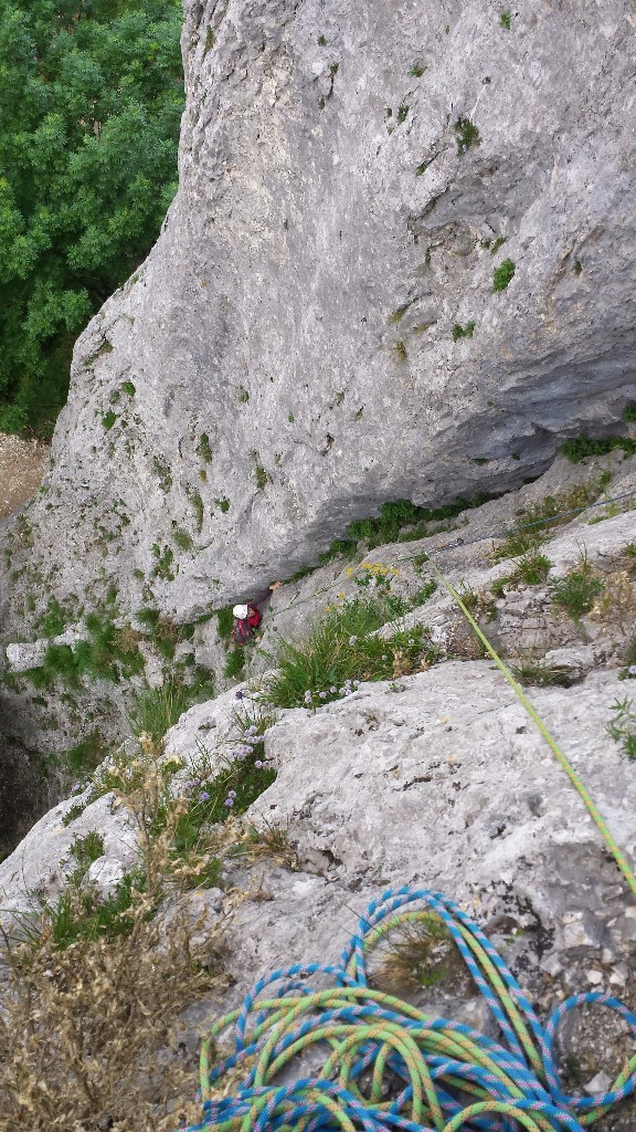 Première longueur dans le pilier oublié