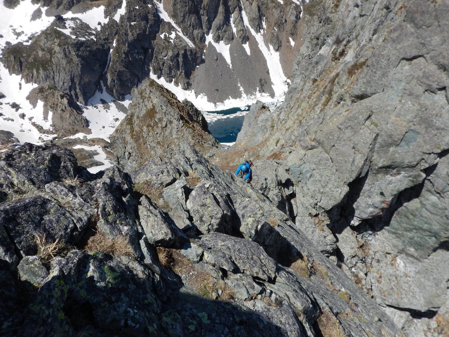 Montée à la dent du loup