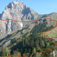Itinéraire de montée au Reichenstein