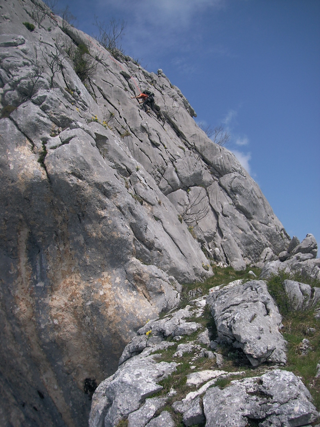 Roc des Boeuf traversée des arêtes