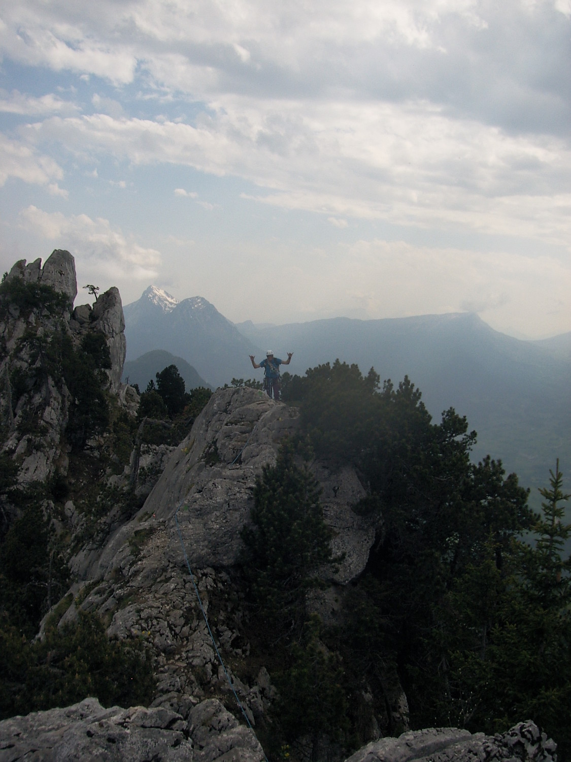 Roc des Boeuf traversée des arêtes