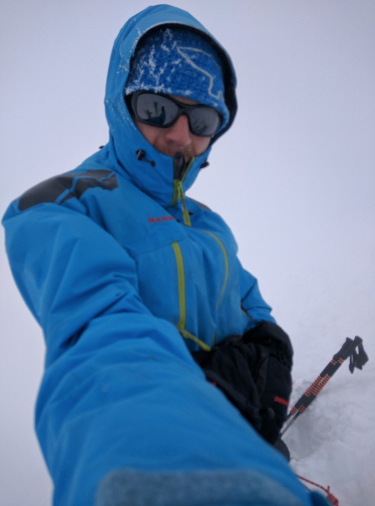 sommet e conditions hivernales