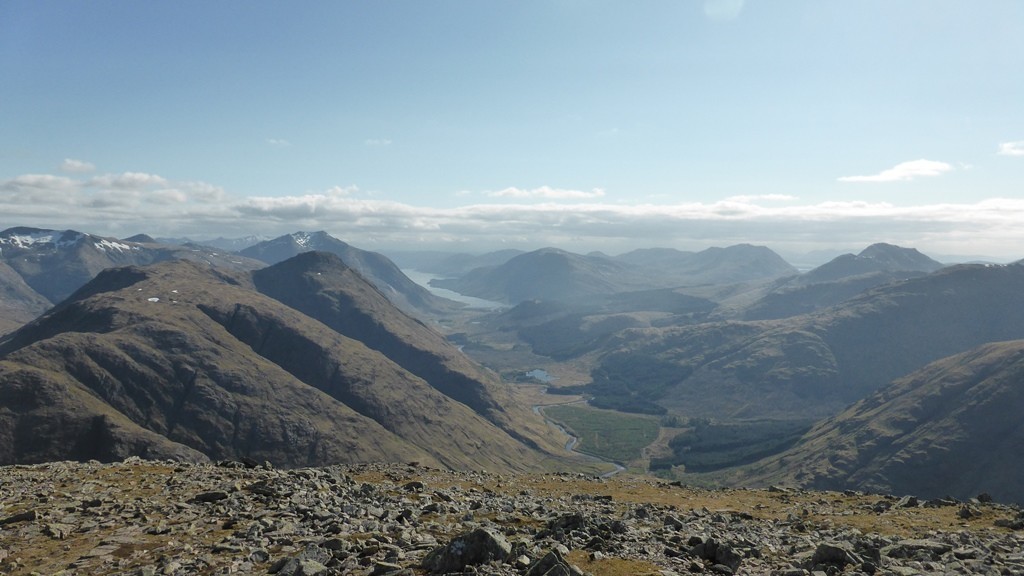 Buachaille Etive Mor, vue vers le sud.