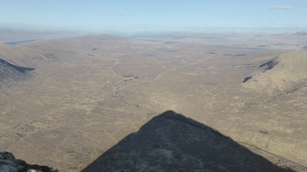 L'ombre du Buachaille Etive Mor.