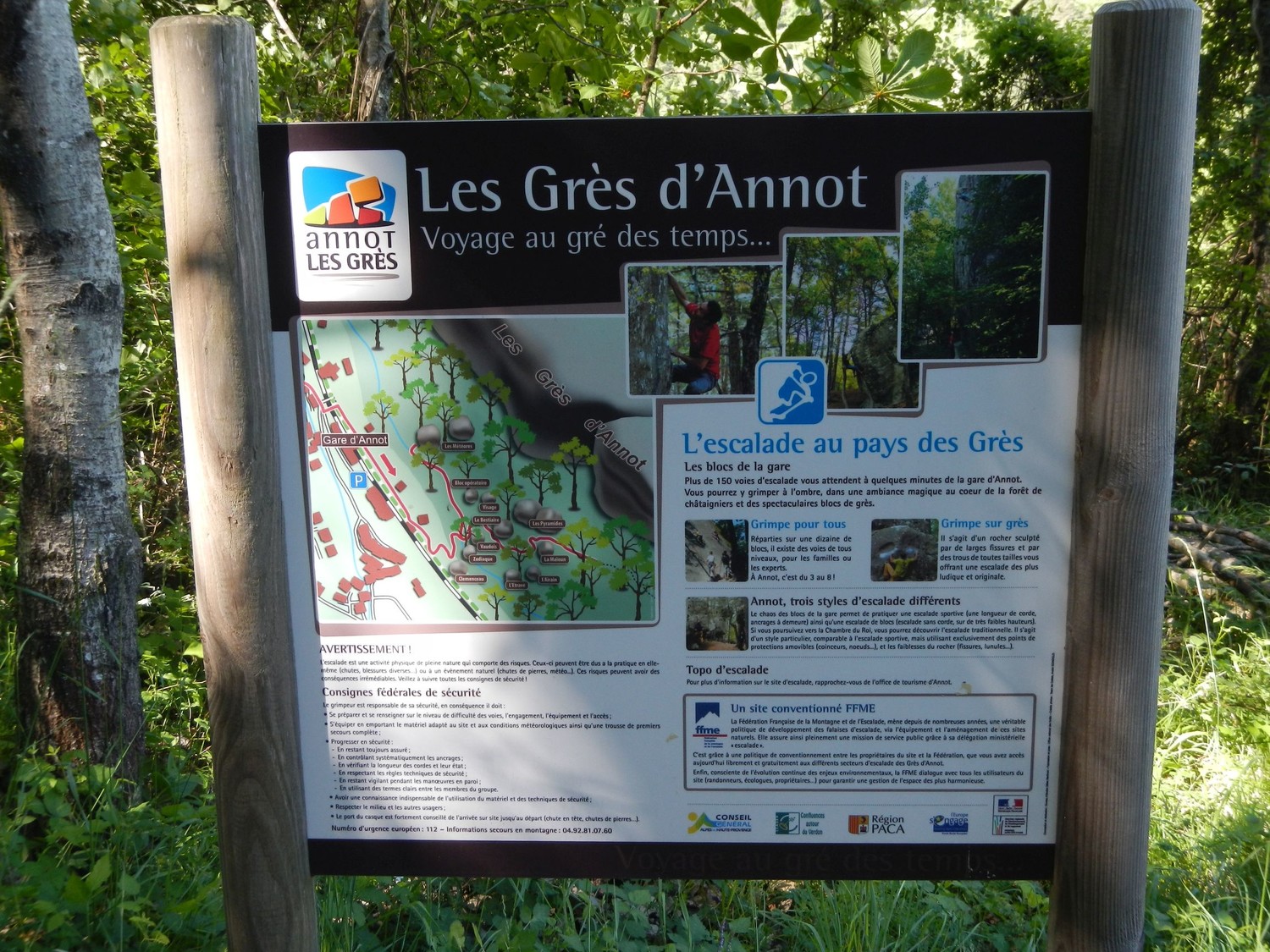 Annot - Le paradis du Grès