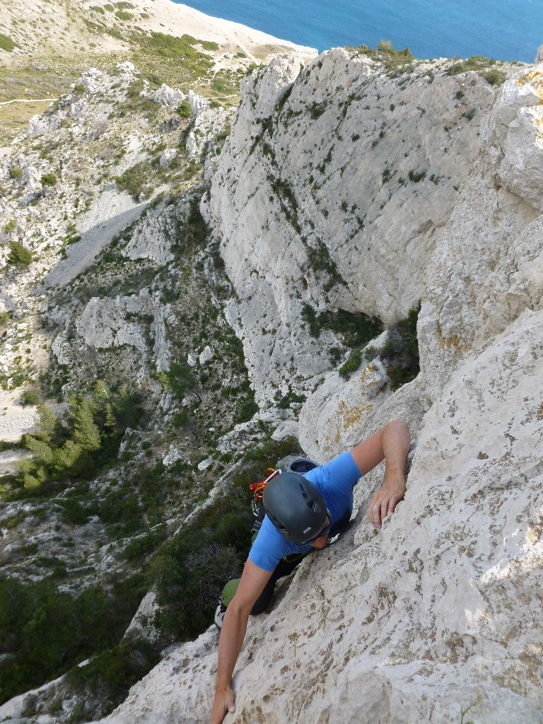 Gaëtan arrivant à R5