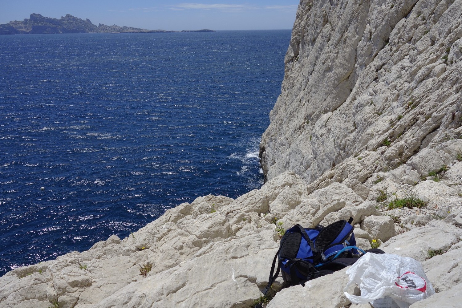 pas facile , la grimpe dans le sud !