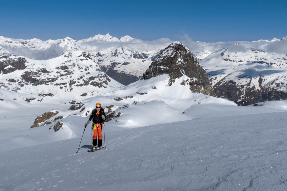 Glacier du Grand Méan, devant le Mont Séti
