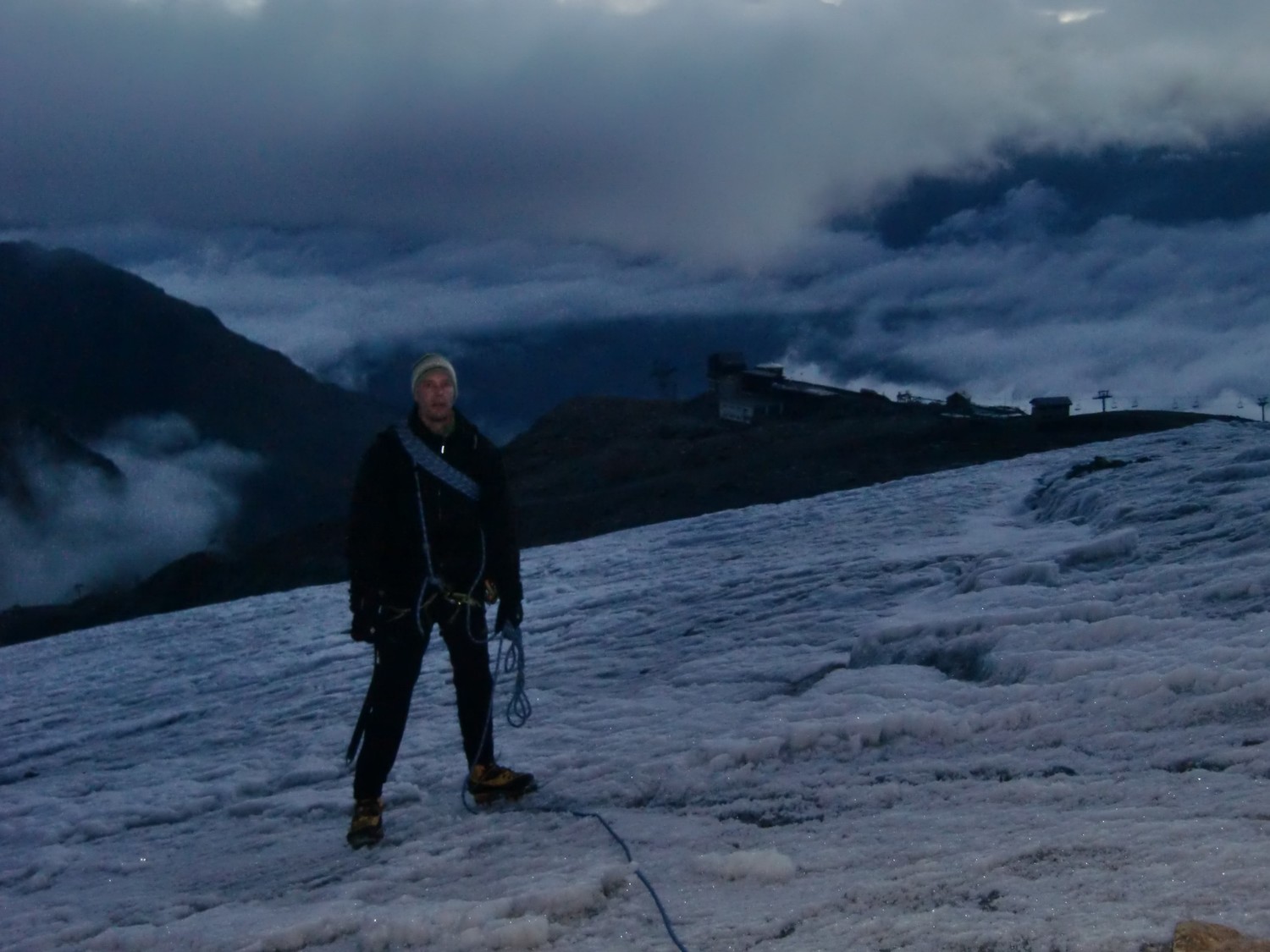 Début du glacier